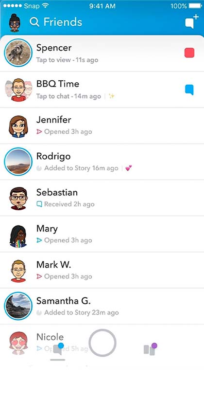 SnSpy: Seguimiento de los amigos y seguidores de Snapchat